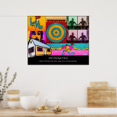 Kunst im Zeitalter der Säure Poster (Küche)