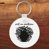 Kunst in Bewegung Schlüsselanhänger (Vorderseite)