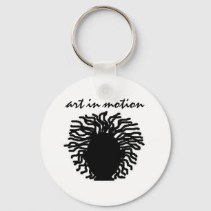 Kunst in der Bewegung Schlüsselanhänger