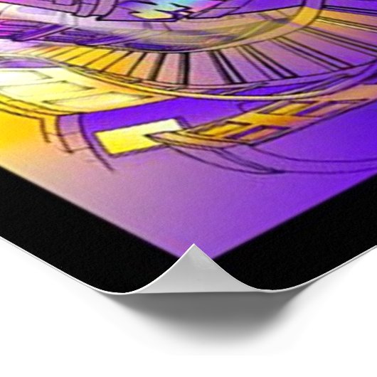 Kunst in einer Dose Poster (Ecke)