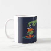 "Kunst in jeder Sekunde" Kaffeetasse (Links)