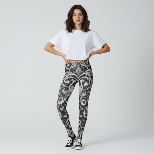 Kunst in Leggings