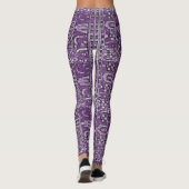 Kunst in Pewter Leggings (Rückseite)