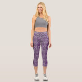 Kunst in Zinn Capri Leggings (Vorderseite)