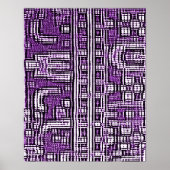 Kunst in Zinn Poster (Vorne)