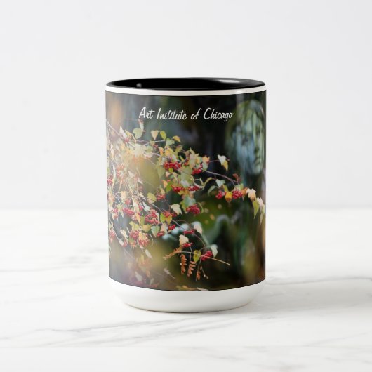 Kunst-Institut von Chicago-Tasse Zweifarbige Tasse (Mittel)