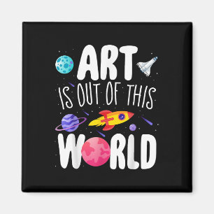 Kunst ist aus dieser Welt Lehrerbewertungswoche Magnet