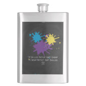 Kunst ist billig flachmann (Vorderseite)