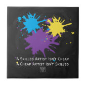 Kunst ist billig fliese (Vorderseite)