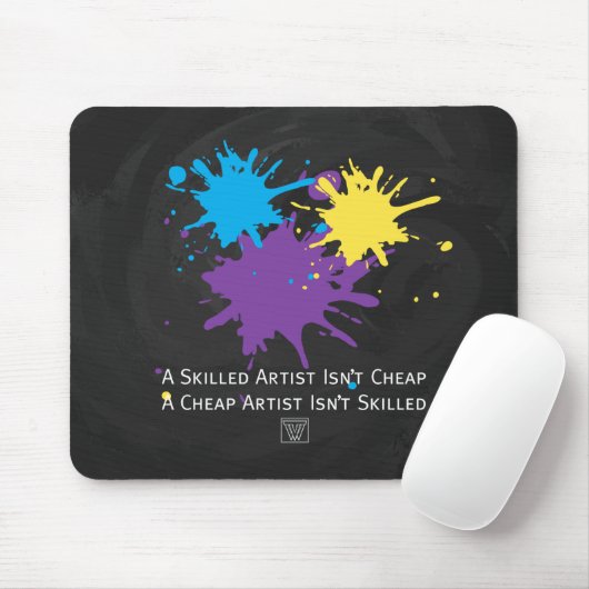 Kunst ist billig mousepad (Mit Mouse)