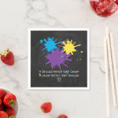 Kunst ist billig serviette (Beispiel)