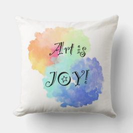 Kunst ist Freude Kissen