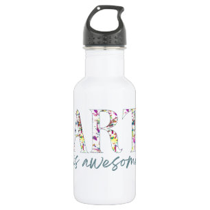 Kunst ist großartig, personalisiert  edelstahlflasche