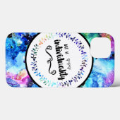 Kunst ist Individualität Case-Mate iPhone Hülle (Rückseite (Horizontal))
