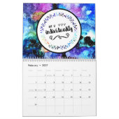 Kunst ist Individualität Kalender (Feb 2027)
