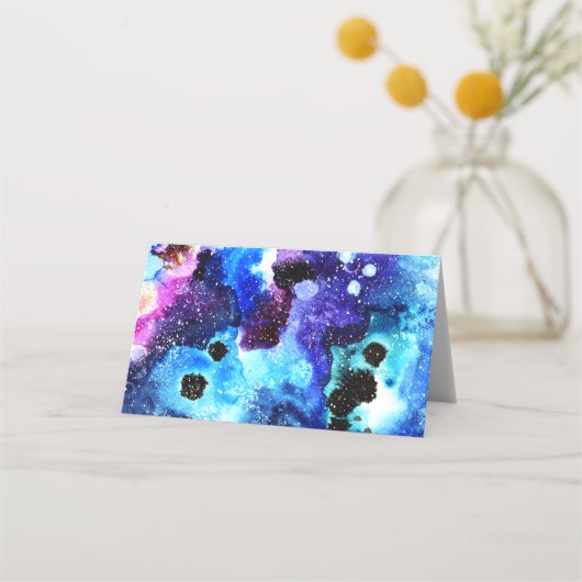 Kunst ist Individualität Platzkarte (Rückseite)