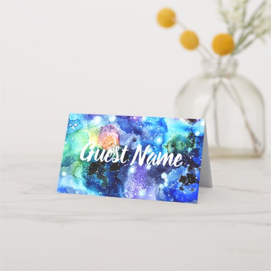 Kunst ist Individualität Platzkarte (Vorderseite)