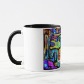 Kunst ist Leben! Tasse (Links)