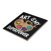 Kunst ist mein künstlerischer Meister der Kunst Pa Fliese (Seite)