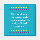 Kunst ist Messy Magnet (Vorne)