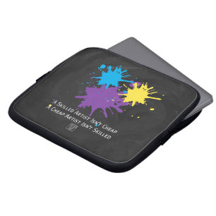 Kunst ist nicht billig laptopschutzhülle