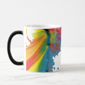 "Kunst ist schön" Morphing-Tasse Verwandlungstasse (Links)