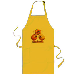 Kunst ist überall lange schürze