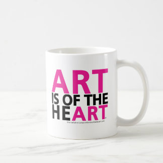 KUNST IST von den HERZ Kaffee-Tassen Kaffeetasse