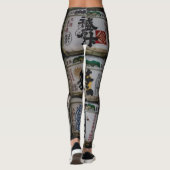 Kunst Japans Leggings (Rückseite)