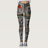 Kunst Japans Leggings (Vorderseite)