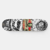 Kunst Joes Morris Moto Plattform Skateboard (Horizontal)