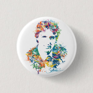 Kunst Justin Trudeau Digital Button