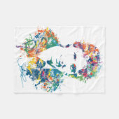 Kunst Justin Trudeau Digital Fleecedecke (Vorderseite (Horizontal))