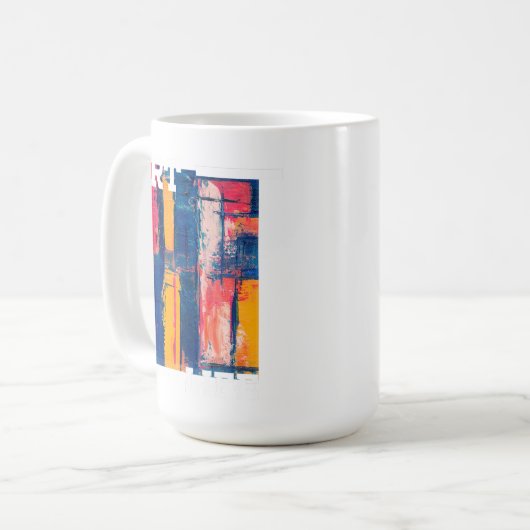 Kunst Kaffeetasse (Vorderseite Links)