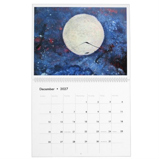 Kunst-Kalender 2017 durch Diane mild Kalender (Dez 2027)
