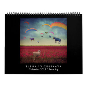 Kunst-Kalender 2017 Elena Vizerskaya REINE FREUDE Kalender