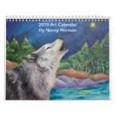 Kunst-Kalender 2019 durch Nancy-Normannen Kalender (Titelbild)