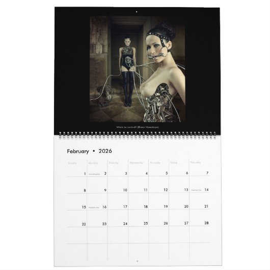 Kunst-Kalender 2019 Elena Vizerskaya REINES RISQUE Kalender (Feb 2026)