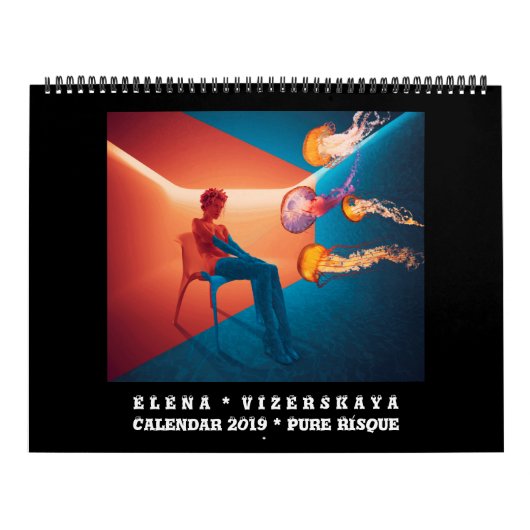 Kunst-Kalender 2019 Elena Vizerskaya REINES RISQUE Kalender (Titelbild)