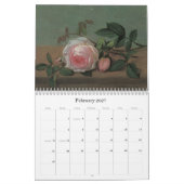Kunst-Kalender-Blumenmalereien Kalender (Feb 2027)