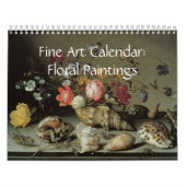 Kunst-Kalender-Blumenmalereien Kalender (Titelbild)