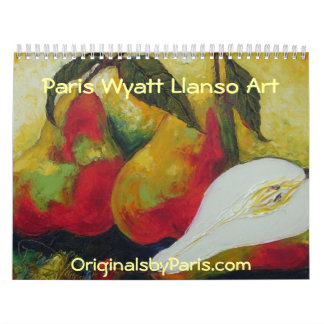 Kunst-Kalender Paris Wyatt Llanso Kalender