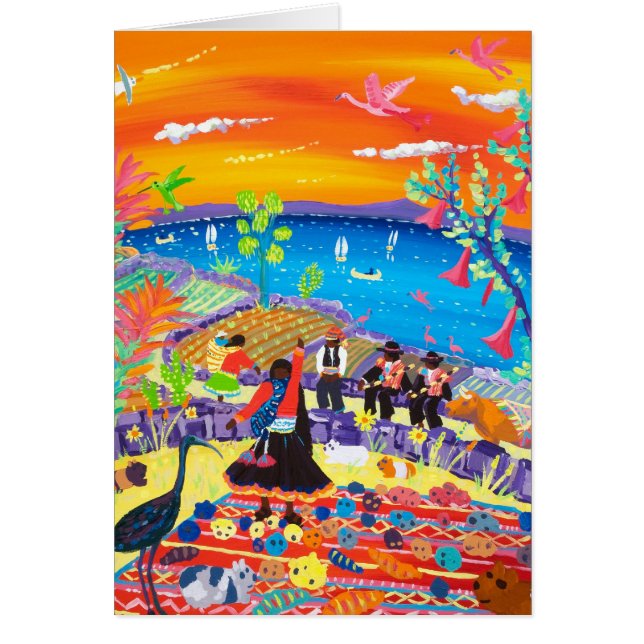 Kunst-Karte: Gefriertrocknete Frestival (Vorne)