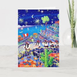 Kunst-Karte: Pachamama Pfeifer, Peru. Isla Taquile Karte