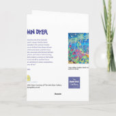 Kunst-Karte: Tresco Abtei-Gärten Karte (Rückseite)