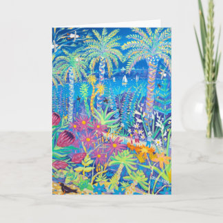 Kunst-Karte: Tresco Abtei-Gärten Karte