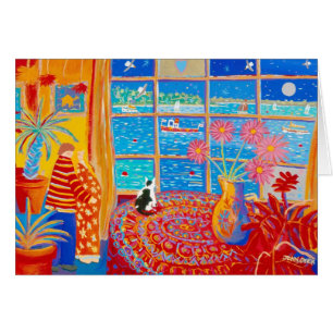 Kunst-Karte: Wartete das Baby