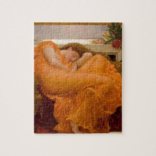 Kunst-Karten-Malerei Flammensjuni Vintage Puzzle (Vertikal)