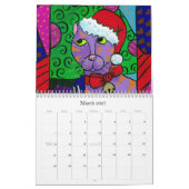 Kunst-Katzen 2010 Kalender (Mär 2027)