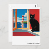Kunst & Katzen Postkarte (Vorne/Hinten)